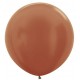 Globo gigante Metal cobre R36 90 cm Sempertex unidad