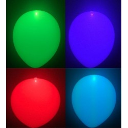 Globos con luz led de colores que cambia de color 5 uds