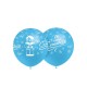 Globos mi 1ª comunion azules 8 uds 12 32 cm