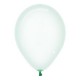 Globos cristal pastel verde 50 uds 30 cm