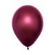 Globos Duo vinotinto cristal solido 25 uds 30 cm