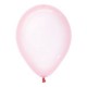 Globos cristal pastel rosa 100 uds 125 cm