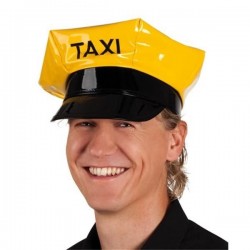 Gorra taxista amarilla