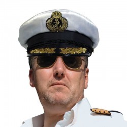 Gorra almirante de la marina Edward