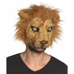 Mascara leon realista para adulto