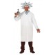 Disfraz bata doctor cientifico hombre talla L 52 54