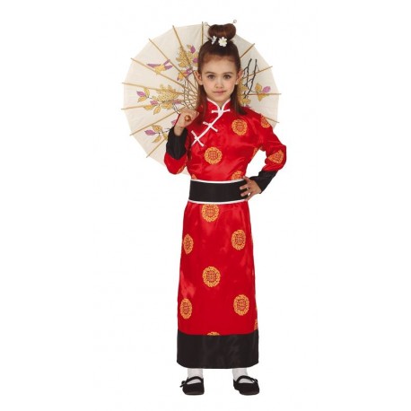 Disfraz china oriental infantil para nina