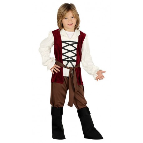 Disfraz posadero medieval infantil