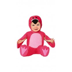 Disfraz flamenco rosa para bebe