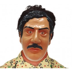 Mascara Pablo Escobar traficante colombiano