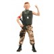 Disfraz soldado de combate videojuego nino