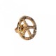 Anillo Hippie simbolo paz