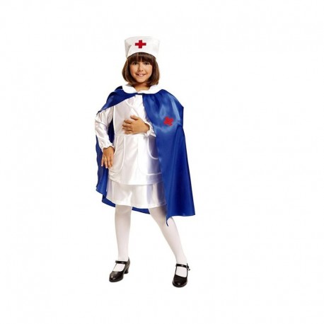 Disfraz enfermera para nina con capa 3 4 anos