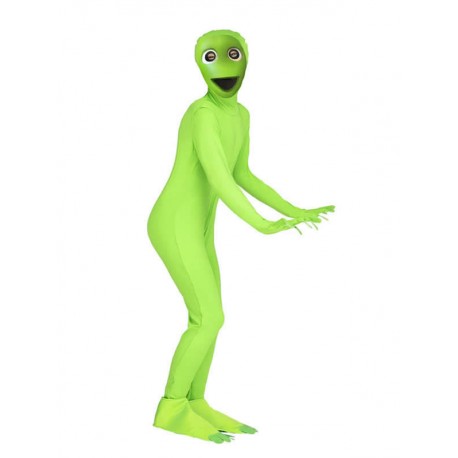 Disfraz alien verde bailarin dame tu cosita nino infantil