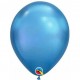 Globo Chrome Qualatex azul 100 uds 7