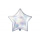 Globo forma estrella 48 cm iridiscente