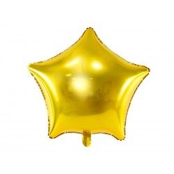 Globo forma estrella 48 cm oro