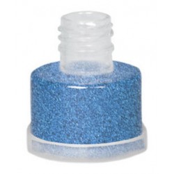 Purpurina Azul suelta grimas con aplicador facil