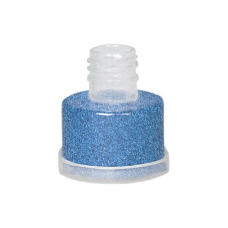 Purpurina Azul suelta grimas con aplicador facil