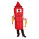 Disfraz Bote de Ketchup para adulto