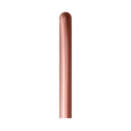 Globos 260 reflex rosa dorado 150x5 cm crome