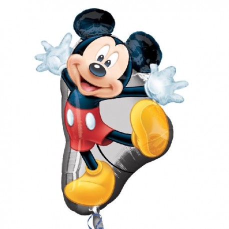 Globo Mickey Mouse metalizado 77 cm
