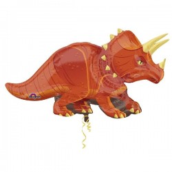 Globo Triceratops dinosaurio 106 cm
