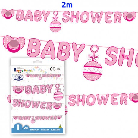 Guirnalda Baby Shower nina 2 metros