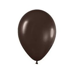 Globos metal chocolate 100 uds 125 cm
