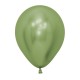 Globos Verde Lima reflex chrome 12 uds 30 cm Sempertex