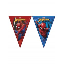 Guirnalda Spiderman para cumpleaños 2,3 metros