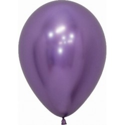 Globo reflex violeta R5 125 cm crome