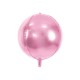 Globo rosa claro 40 cm redondo orbz