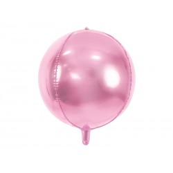 Globo rosa claro 40 cm redondo orbz