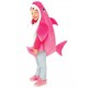 Disfraz Mommy Shark tiburon rosa baby shark 1 2 anos