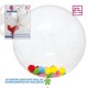 Globo burbuja transparente 60 cm