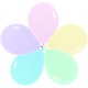 Globos Sempertex surtido de colores pastel 50 uds de 30 cm 12