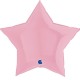 Globo estrella rosa mate 91 cm