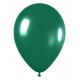 Globo Metal verde selva Sempertex R12 30 cm 12 uds