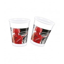 Vasos cumpleanos Star Wars VIII 8 uds