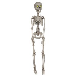Esqueleto humano con luz 76 cm
