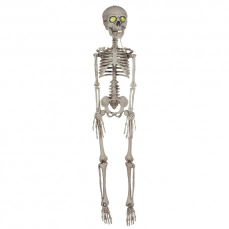 Esqueleto humano con luz 76 cm