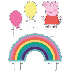 Velas Peppa Pig 4 unidades