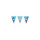 Banderin triangular Baby Shark 230cm