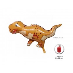 Globo dinosaurio T Rex 100x50 cm