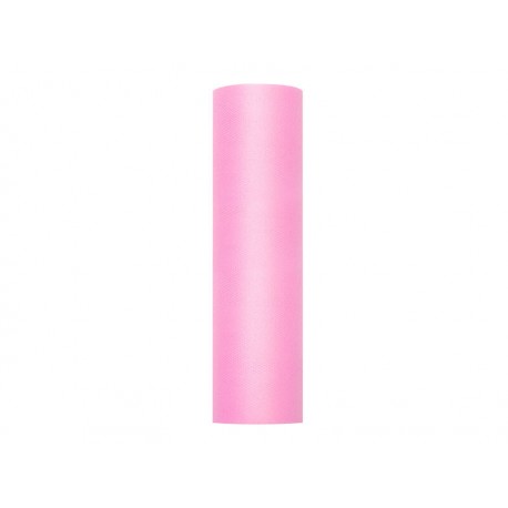 Tul liso rosa claro rigido 03 x 50 m