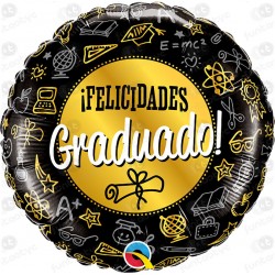 Globo graduado 45 cm graduacion