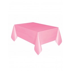 Mantel rosa pastel liso 137x213 cm