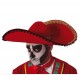 Sombrero mejicano mariachi rojo