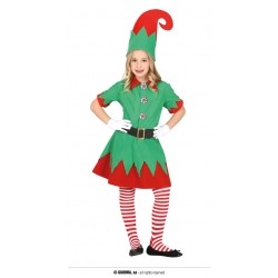 Disfraz elfo para nina talla 3 4 anos